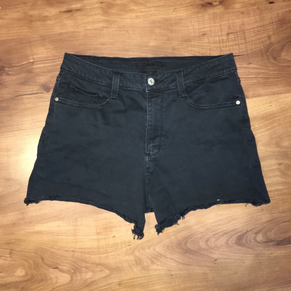 Black High-Waisted Arizona’s Shorts